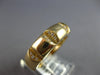 ESTATE .14CT DIAMOND 14KT YELLOW GOLD 3D ROUND SQUARE FUN ANNIVERSARY RING