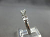 .40CT DIAMOND 14KT WHITE GOLD 3D CLASSIC ROUND & BAGUETTE ENGAGEMENT RING #27997