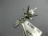 ESTATE .35CT DIAMOND 14KT WHITE GOLD FILIGREE SEMI MOUNT ENGAGEMENT RING #22421