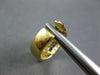 WIDE 1.19CT DIAMOND & AAA SAPPHIRE 18KT YELLOW GOLD 3D HUGGIE HANGING EARRINGS