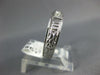 .35CT DIAMOND 14KT WHITE GOLD 3D PRINCESS 5 STONE FILIGREE ANNIVERSARY RING 1337