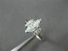 ESTATE 1.08CT MARQUISE DIAMOND 14KT WHITE GOLD 3 STONE ENGAGEMENT RING #22155