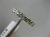 ESTATE 3.60CT DIAMOND 18KT WHITE GOLD DIAMOND ETERNITY WEDDING ANNIVERSARY RING