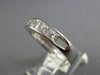 1.0CT DIAMOND 14KT WHITE GOLD CLASSIC PRINCESS CHANNEL WEDDING ANNIVERSARY RING