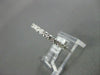 ANTIQUE .51CT ROUND DIAMOND 14K WHITE GOLD ETERNITY RING 2mm BEAUTIFUL! #21704