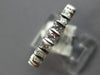 1.25CT DIAMOND 14KT WHITE GOLD ROUND CHANNEL ETERNITY WEDDING ANNIVERSARY RING