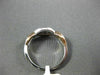 ESTATE .35CT DIAMOND 14K WHITE & ROSE GOLD 3D 2 STONE INFINITY LOVE PROMISE RING