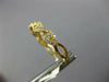 .38CT DIAMOND 18KT YELLOW GOLD 3D INFINITY ETOILE SEMI ETERNITY ANNIVERSARY RING