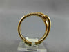ESTATE .28CT DIAMOND 18KT ROSE GOLD 3D CLASSIC LOVE KNOT FUN RING
