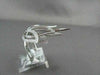ANTIQUE WIDE FILIGREE FLAME SHAPE 3D 1.25CT DIAMOND 18KT WHITE GOLD RING