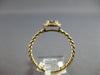ESTATE .13CT DIAMOND 14KT WHITE GOLD 3D ROUND CLUSTER INVISIBLE HALO FUN RING