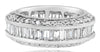 ESTATE 2.30CT DIAMOND 14KT YELLOW GOLD CHANNEL ETERNITY WEDDING ANNIVERSARY RING