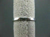 ESTATE WIDE 1.12CT DIAMOND MARQUISE & ROUND 14K WHITE GOLD ENGAGEMENT RING 22138