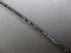 ESTATE 7.34CT BLACK DIAMOND 14KT WHITE GOLD 3D CLASSIC ETERNITY TENNIS BRACELET