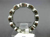 ESTATE WIDE 2.11CT DIAMOND 14K WHITE GOLD BEZEL ETERNITY ANNIVERSARY RING 17744