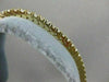 ESTATE 5.00CTW DIAMOND 14KT YELLOW GOLD LINE TENNIS BRACELET F/G VS 3MM #18411