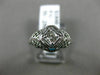 ANTIQUE .25CT OLD MINE DIAMOND PLATINUM SOLITAIRE FILIGREE ENGAGEMENT RING #2130