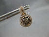 .43CT WHITE & MOCHA DIAMOND 14KT WHITE & ROSE GOLD 3D FLOWER LEVERBACK EARRINGS