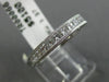ESTATE 1.15CT ROUND & PRINCESS DIAMOND 18K WHITE GOLD SEMI ETERNITY WEDDING RING