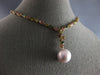 14.85CT DIAMOND & AAA TOURMALINE AAA PINK SOUTH SEA PEARL 18K ROSE GOLD NECKLACE