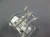 ESTATE WIDE .23CT DIAMOND 14KT YELLOW GOLD 3D DOUBLE PENTAGON CLASSIC FUN RING