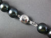 ESTATE LARGE AAA SOUTH SEA & TAHITIAN PEARL 14KT WHITE GOLD 3D OMBRE NECKLACE