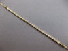 ESTATE .98CT DIAMOND 14KT YELLOW GOLD 3D CLASSIC ADJUSTABLE TENNIS BRACELET