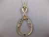 2.05CT DIAMOND & AAA BLUE TOPAZ 14KT 2 TONE GOLD TEAR DROP BY THE YARD NECKLACE