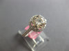 1.5CT WHITE & FANCY YELLOW DIAMOND 18K WHITE GOLD SOLITAIRE HALO ENGAGEMENT RING