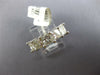 ESTATE LARGE 2.55CT DIAMOND 14K WHITE GOLD PRINCESS CUT 5 STONE ANNIVERSARY RING