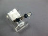 .75CT DIAMOND & SAPPHIRE 14K WHITE GOLD 3D SHARED PRONG 5 STONE ANNIVERSARY RING