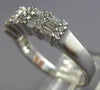 .73CT DIAMOND 18KT WHITE GOLD 3D ROUND & BAGUETTE CHANNEL PRONG MULTI ROW RING