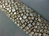 ESTATE EXTRA LARGE 27.25CT PINK DIAMONDS 18K ROSE GOLD MULTI ROW TENNIS BRACELET