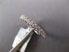 1.36CT DIAMOND 18KT WHITE GOLD 3D ROUND COMFORT FIT ETERNITY ANNIVERSARY RING