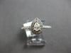 .51CT DIAMOND 14KT WHITE GOLD 3D PEAR SHAPE & ROUND CLASSIC HALO ENGAGEMENT RING