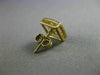 ESTATE 1.75CT DIAMOND 14K YELLOW GOLD 9 STONE CLASSIC SQUARE STUD EARRINGS 7.5mm