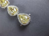EXTRA LARGE 19.42CT WHITE & FANCY YELLOW DIAMOND 18KT WHITE GOLD TENNIS BRACELET