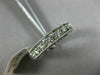 ESTATE .99CT ROUND CUT DIAMOND 14KT WHITE GOLD FILIGREE WEDDING ANNIVERSARY RING