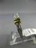 ESTATE .55CT DIAMOND 14K TWO TONE GOLD 2 ROW INVISIBLE PRINCESS ANNIVERSARY RING