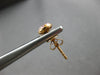 ESTATE .33CT DIAMOND 18KT ROSE GOLD BEZEL CLUSTER CIRCULAR FLOWER STUD EARRINGS