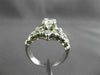 ANTIQUE LARGE 1.15CT ROUND DIAMOND 14K WHITE GOLD COCKTAIL ENGAGEMENT RING 21328
