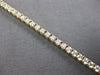ESTATE 3.06CT DIAMOND 14KT YELLOW GOLD 3D 2.5MM CLASSIC TENNIS BRACELET