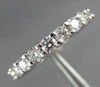 ESTATE 2.05CT ROUND DIAMOND PLATINUM CLASSIC SHARED PRONG ETERNITY RING #18895