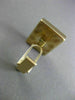 ESTATE LARGE AAA ONYX 14KT YELLOW GOLD 3D RECTANGULAR CUFFLINKS SHIRT STUD SET