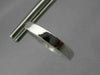 ESTATE .80CT DIAMOND 14KT WHITE GOLD CLASSIC CHANNEL HOOP HUGGIE EARRINGS #17583