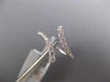 ESTATE .45CT DIAMOND 18KT WHITE GOLD CLASSIC CLASSIC CRISS CROSS SNAKE FUN RING