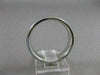 ESTATE SOLID PLATINUM MENS MILGRAIN WEDDING BAND RING 6MM WIDE SIZE 9.75