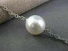 ESTATE EXTRA LONG 14K WHITE GOLD AAA SOUTH SEA PEARL FLOWER BY THE YARD NECKLACE