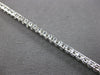 ESTATE 2.23CT DIAMOND 14KT WHITE GOLD 3D 2MM CLASSIC TENNIS BRACELET