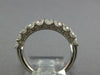 1.19CT DIAMOND 18KT WHITE GOLD 3D ROUND SEMI ETERNITY FILIGREE ANNIVERSARY RING